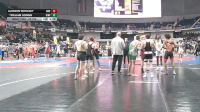 7A 106 lbs 5th Place Match - Jackson Woolsey, Huntsville vs William Hodgin, Hewitt-Trussville