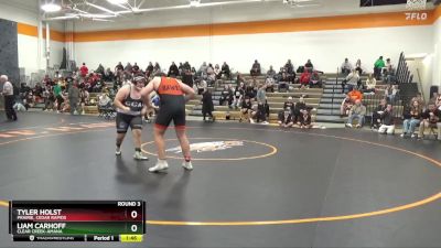 250-287 lbs Round 3 - Tyler Holst, Prairie, Cedar Rapids vs Liam Carhoff, Clear Creek-Amana