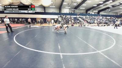 133 lbs Cons. Round 4 - Caiden Heller, Messiah vs Blaise Verdino, Ursinus
