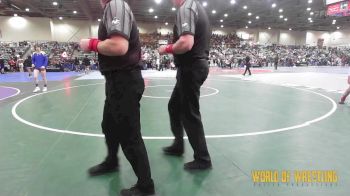 132 lbs Consi Of 16 #2 - Zavian Geronimo, Live Training vs Trevor Wolf, Vernonia High School