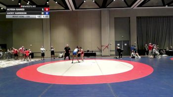 125 lbs 5th Place Match - Alyssa Gaines, FL vs Lacey Harrison, SC