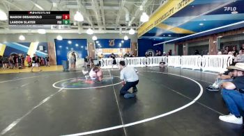 190 lbs Round 3 (8 Team) - Mason Desandolo, Braves WC vs Landon Slater, Panhandle Gator Dogs