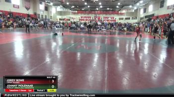 130 lbs Round 2 - Johnny Molenaar, Pursuit Wrestling Minnesota vs Jordy Bowe, Crass Trained