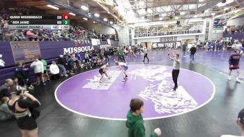 138 lbs Champ. Round 2 - Ben Jaime, Mead vs Quinn Wissenbach, Corvallis