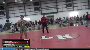 145 lbs Round 4 (6 Team) - Tyler Long, SEAHAWKS WRESTLING CLUB vs Kaleb Doshier, BUFFALO WRESTLING CLUB