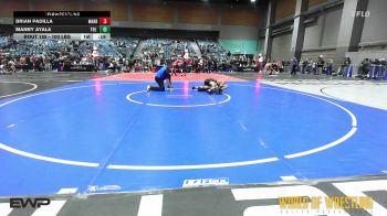 100 lbs Consolation - Brian Padilla, Warrior For Christ vs Manny Ayala, The Valley Wrestling Club