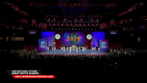 Cheer Sport Sharks - Kitchener - Great White Sharks [2026 L6 International Open Small Coed Finals] 2026 The Cheerleading Worlds