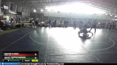 187 lbs Champ Round 1 (16 Team) - Dexter Flores, INWTC vs Rocky Hoffschneider, Bear Cave