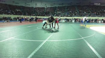 161 lbs Consi Of 16 #2 - Kavion Moore, Mustang Middle School vs Tripp Dodson, Elgin Wrestling