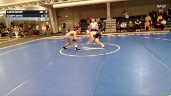 165 lbs Quarterfinal - Joseph Davis, Vanguard vs Banks Norby, Western Wyoming College