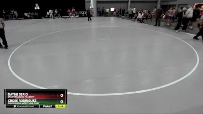 165 lbs Cons. Round 6 - Dayne Serio, SPAR Wrestling Academy vs Cross Rodriguez, Church Boyz Wrestling Club