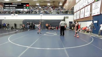 95 lbs Cons. Round 1 - Crew Sirucek, Bonneville Wrestling Club vs Mikey Buchholz, Idaho Falls Wrestling Club