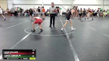 100 lbs Round 2 (4 Team) - Chase Williams, Kraken vs Curtis Cubbage Jr., Terps East Coast Elite