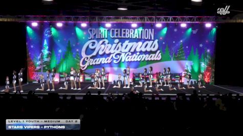 Stars Vipers - Pythons [2025 L1 Youth - Medium Day 2] 2025 Spirit Celebration Christmas Grand Nationals