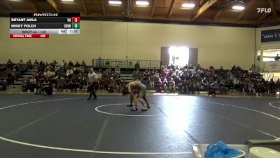 149 lbs Champ. Round 2 - Mikey Folch, Cal State Bakersfield vs Bryant Avila, Vanguard