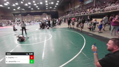 65 lbs Consi Of 8 #2 - Elijah Copley, Steel City Reloaded WC vs Karson Jaramillo, Duran WC