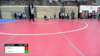 157 lbs 1st Place Match - Nyden Euson, East Central Trojans vs Andrew Botner, North Vermillion