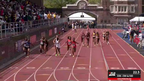 Watch College Women's Championship Of America 4x100 Relay Prelims (Event 339) Heat 4 At 2026 Penn Relays