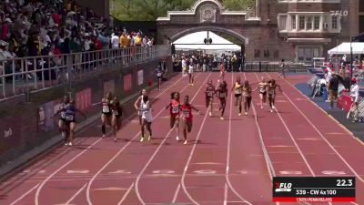 CW CoA 4x100 Prelims (Event 339) At PR H4