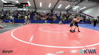 58 lbs Consi Of 8 #2 - Jake Fitzgerald, Coweta Tiger Wrestling vs Waylon Alexander, Coweta Tiger Wrestling
