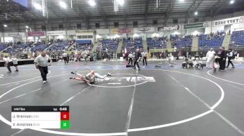 Final - Joseph Brennan, Lesher Middle School vs Vincent Amorosa, Black Fox Wrestling Academy