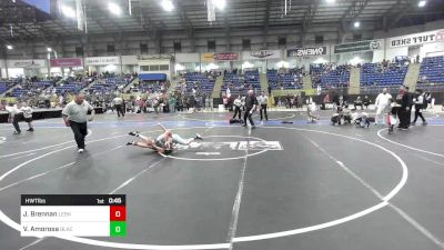 Final - Joseph Brennan, Lesher Middle School vs Vincent Amorosa, Black Fox Wrestling Academy