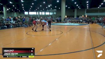 144 lbs Round 1 (6 Team) - Aidan Piatt, Guerilla WC vs Jordan Weltzin, Patriots WC Green