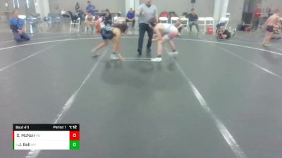 92-96 lbs Round 1 - Jelus Bell, Unattached vs Sully McNair, Rebellion