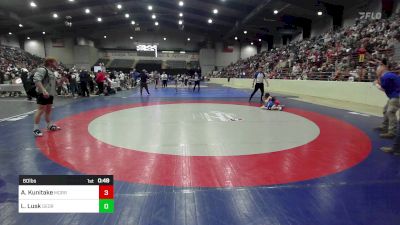 60 lbs Round Of 16 - Anderson Kunitake, Morris Fitness Wrestling Club vs Logan Lusk, Georgia