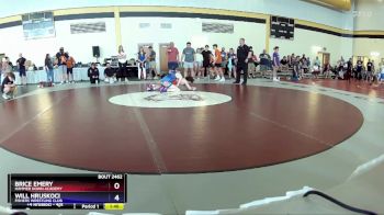 120 lbs 7th Place Match - Brice Emery, Hammer Down Academy vs Will Hruskoci, Fishers Wrestling Club