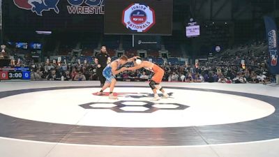 132 lbs Cons. Sub-rd Of 64 - Talon Tahdooahnippah, Oklahoma vs Colton Whittaker, Michigan