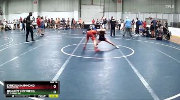 85 lbs Cons. Round 3 - Bennett Hoffberg, St. Charles WC vs Lynkoln Hammond, Midwest RTC