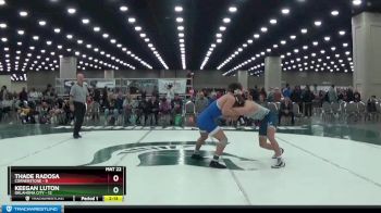 157 lbs Placement (4 Team) - Thade Radosa, Cornerstone vs Keegan Luton, Oklahoma City