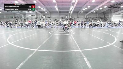 52 lbs Rr Rnd 2 - Mason DeFebbo, Felix Wrestling Academy vs Champ Mayhew, Team RJN