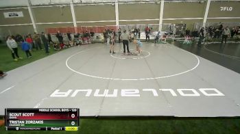 120 lbs Champ. Round 1 - Scout Scott, Idaho vs Tristan Zorzakis, Charger WC