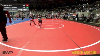 55 lbs 5th Place - Kaleb Millz, Pomona Elite vs Leonidas Cortese, Cory Clark Wrestling