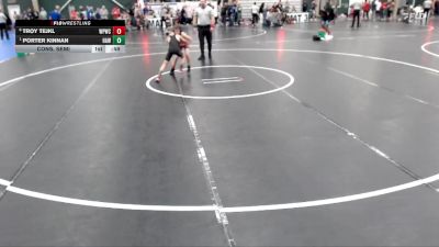 70 lbs Cons. Semi - Porter Kinnan, HAWK vs Troy Tejkl, West Point Wrestling Club