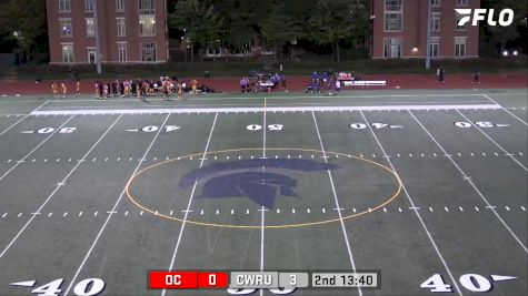 Replay: Oberlin vs CWRU | Sep 10 @ 7 PM