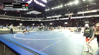 106 lbs Champ. Round 1 - Jake Bolich, Tonasket vs Elijah Rios, Toppenish
