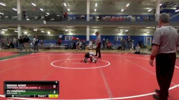 60 lbs Placement Matches (16 Team) - Roman Howe, Contenders Wrestling Academy vs MJ Marshall, Westshore