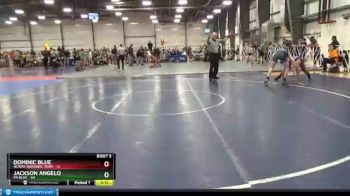 160 lbs Round 1 (6 Team) - Jackson Angelo, PA Blue vs Dominic Blue, NCWAY National Team