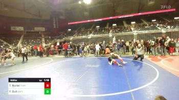 102 lbs Round Of 16 - Ty Burke, Team Braves WC vs Forest Dull, Mattime