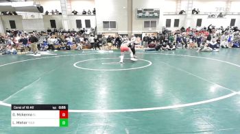 132 lbs Consi Of 16 #2 - Gavin Mckenna, Silver Lake vs Landon Mahar, Tollgate