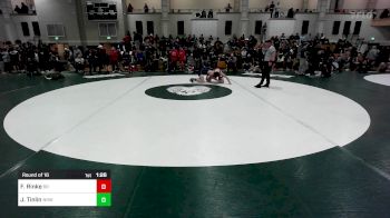 190 lbs Round Of 16 - Fletcher Rinke, Bridgewater-Raynham vs Jared Tinlin, Norwood