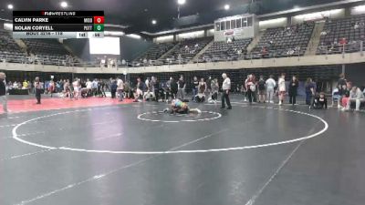 118 lbs Quarterfinal - Nolan Coryell, Pottstown vs Calvin Parke, Middle Township