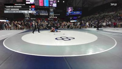 115 lbs Champ. Rd Of 16 - Samiyah Rahming, PA vs Coty Sessions, OK