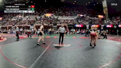 Cons. Round 2 - Layne Wallace, Fort Benton vs Rial McGregor, Cascade