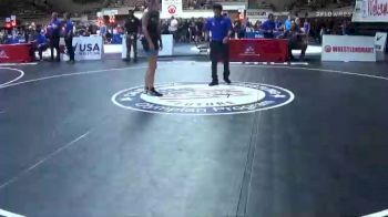 132 lbs Quarterfinal - Laila Pinedo, California vs Regan Shattuck, Morro Bay Wrestling