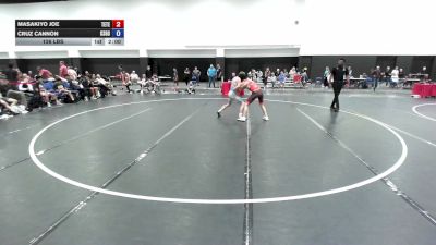126 lbs Masakiyo Joe, Team Texas vs Cruz Cannon, Team Kansas Gold