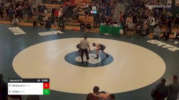 Prelims - Patrick McGovern, Mt. Hope vs Daniel Clapp, Norton